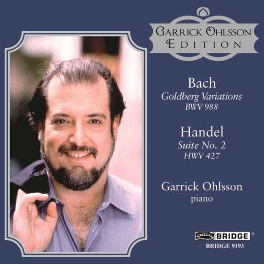 Garrick Ohlsson - Goldberg Variation  CD